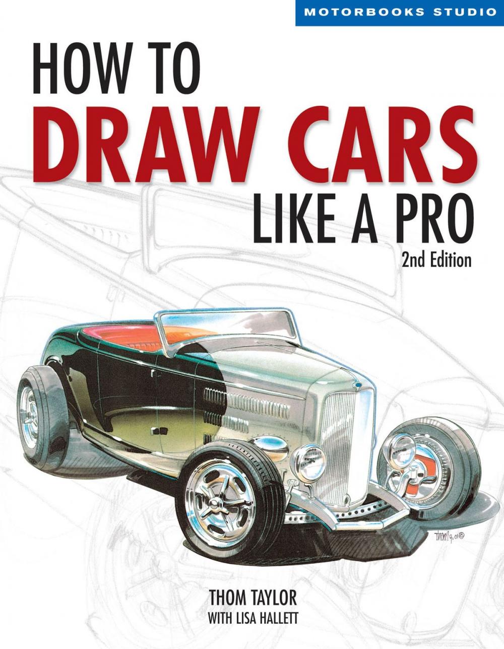 Big bigCover of How to Draw Cars Like a Pro, 2nd Edition