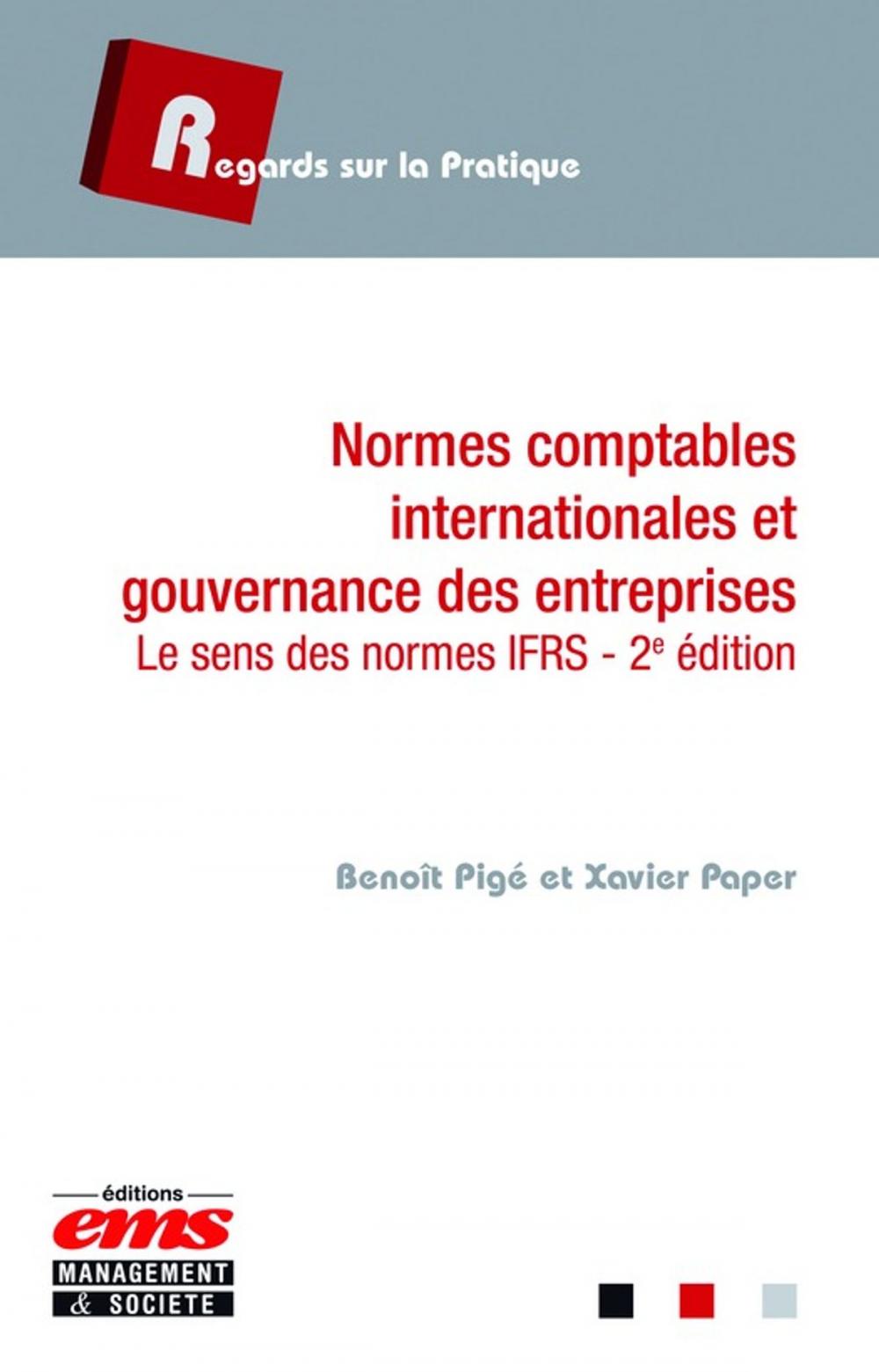 Big bigCover of Normes comptables internationales et gouvernance des entreprises