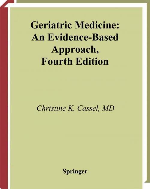 Cover of the book Geriatric Medicine by , Springer New York