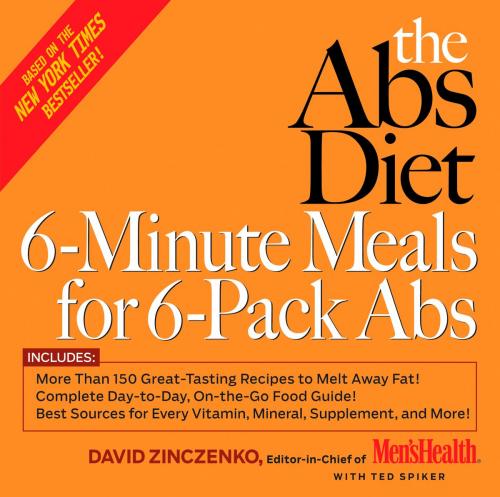 Cover of the book The Abs Diet 6-Minute Meals for 6-Pack Abs by David Zinczenko, Ted Spiker, Potter/Ten Speed/Harmony/Rodale