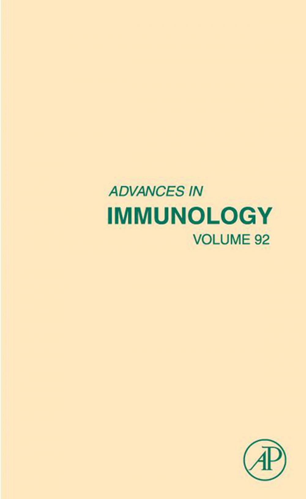 Big bigCover of Advances in Immunology