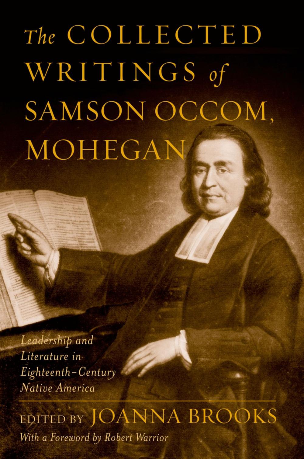 Big bigCover of The Collected Writings of Samson Occom, Mohegan