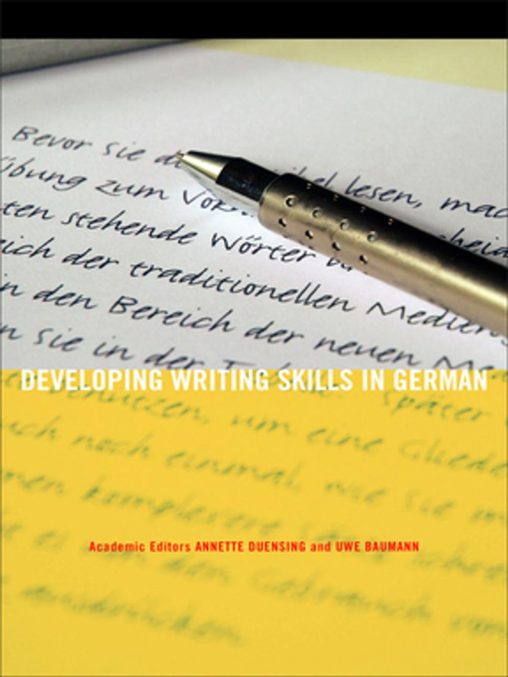 Big bigCover of Developing Writing Skills in German