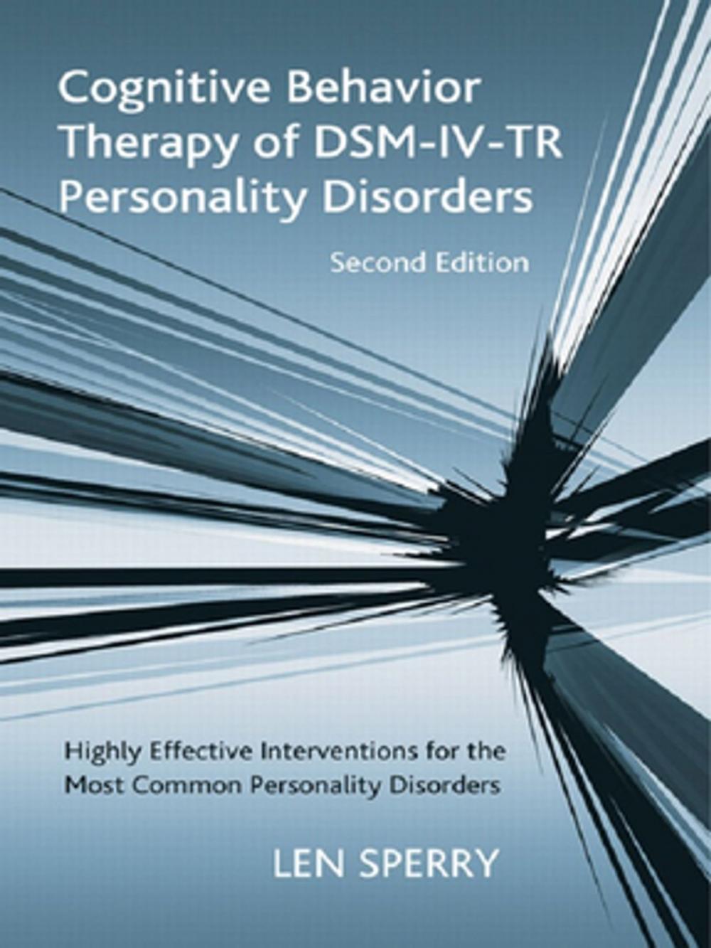 Big bigCover of Cognitive Behavior Therapy of DSM-IV-TR Personality Disorders