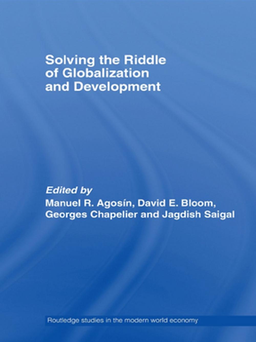 Big bigCover of Solving the Riddle of Globalization and Development