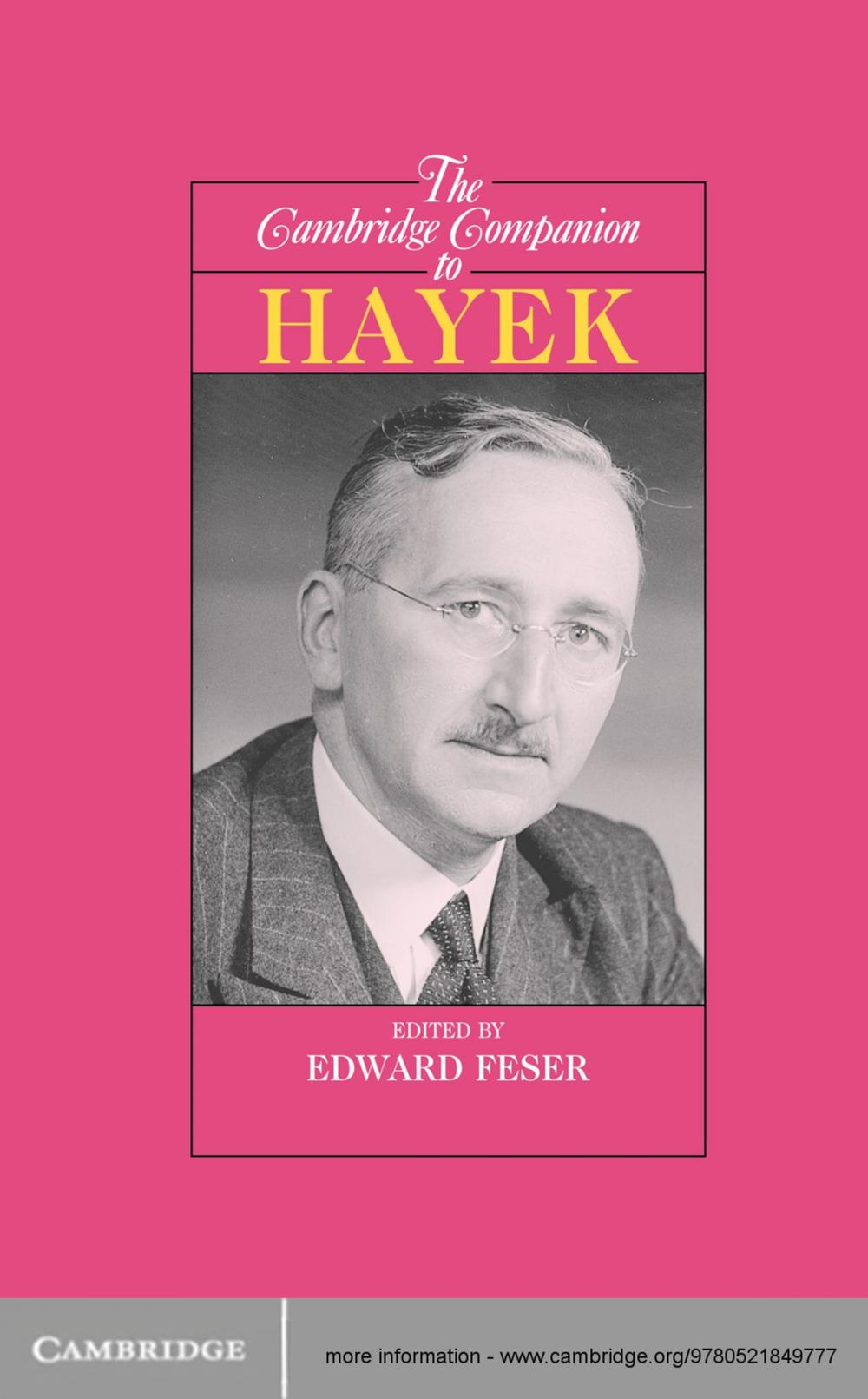 Big bigCover of The Cambridge Companion to Hayek