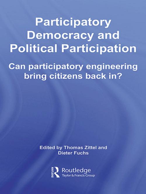 Cover of the book Participatory Democracy and Political Participation by , Taylor and Francis