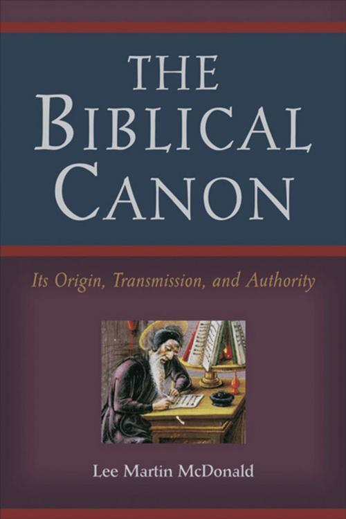 Cover of the book The Biblical Canon by Lee Martin McDonald, Baker Publishing Group