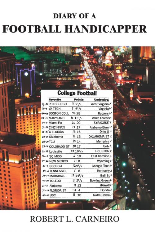 Cover of the book Diary of a Football Handicapper by Robert L. Carneiro, AuthorHouse