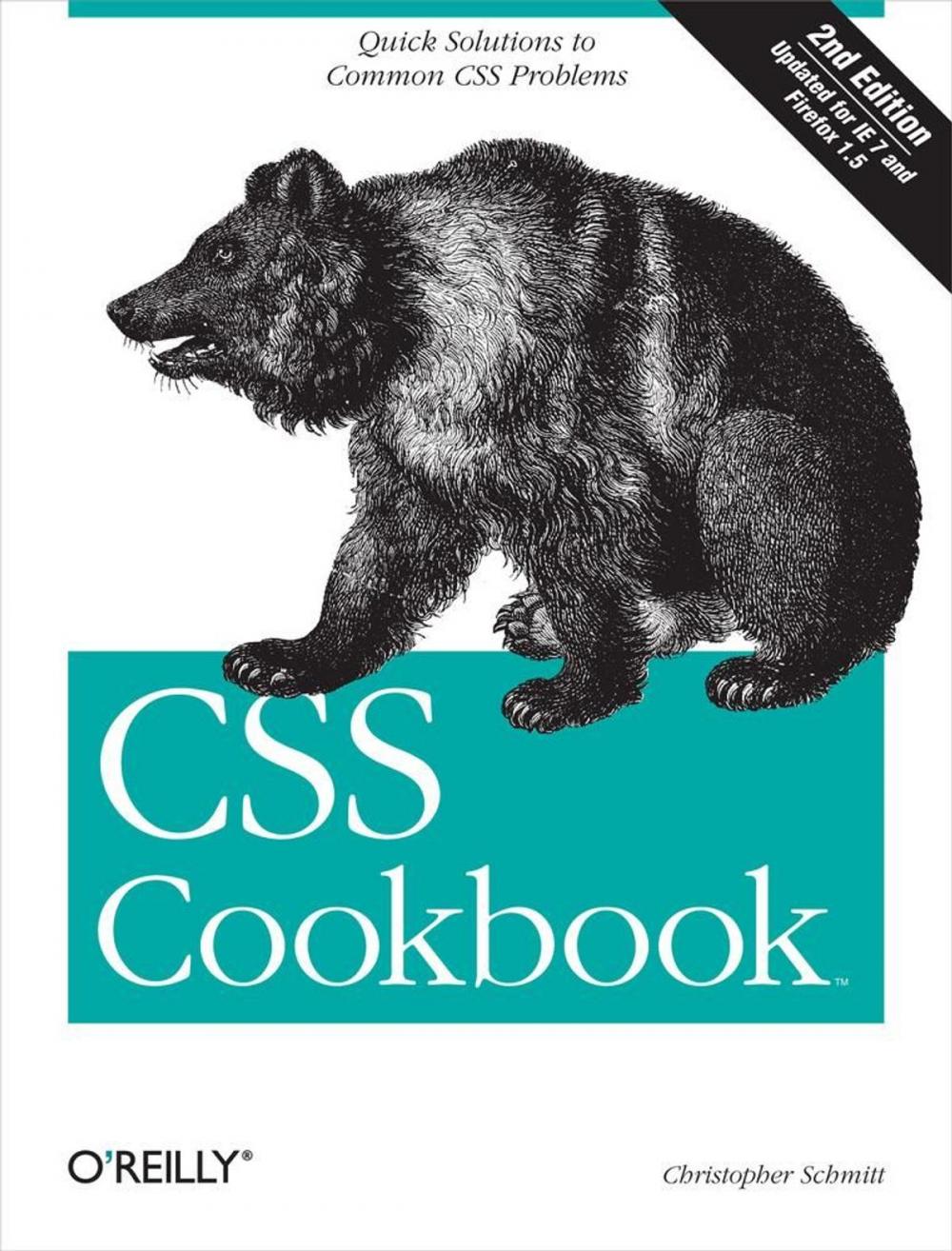 Big bigCover of CSS Cookbook