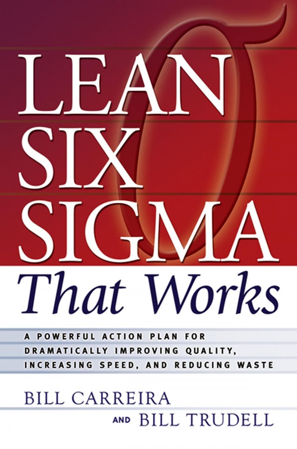 Big bigCover of Lean Six Sigma That Works