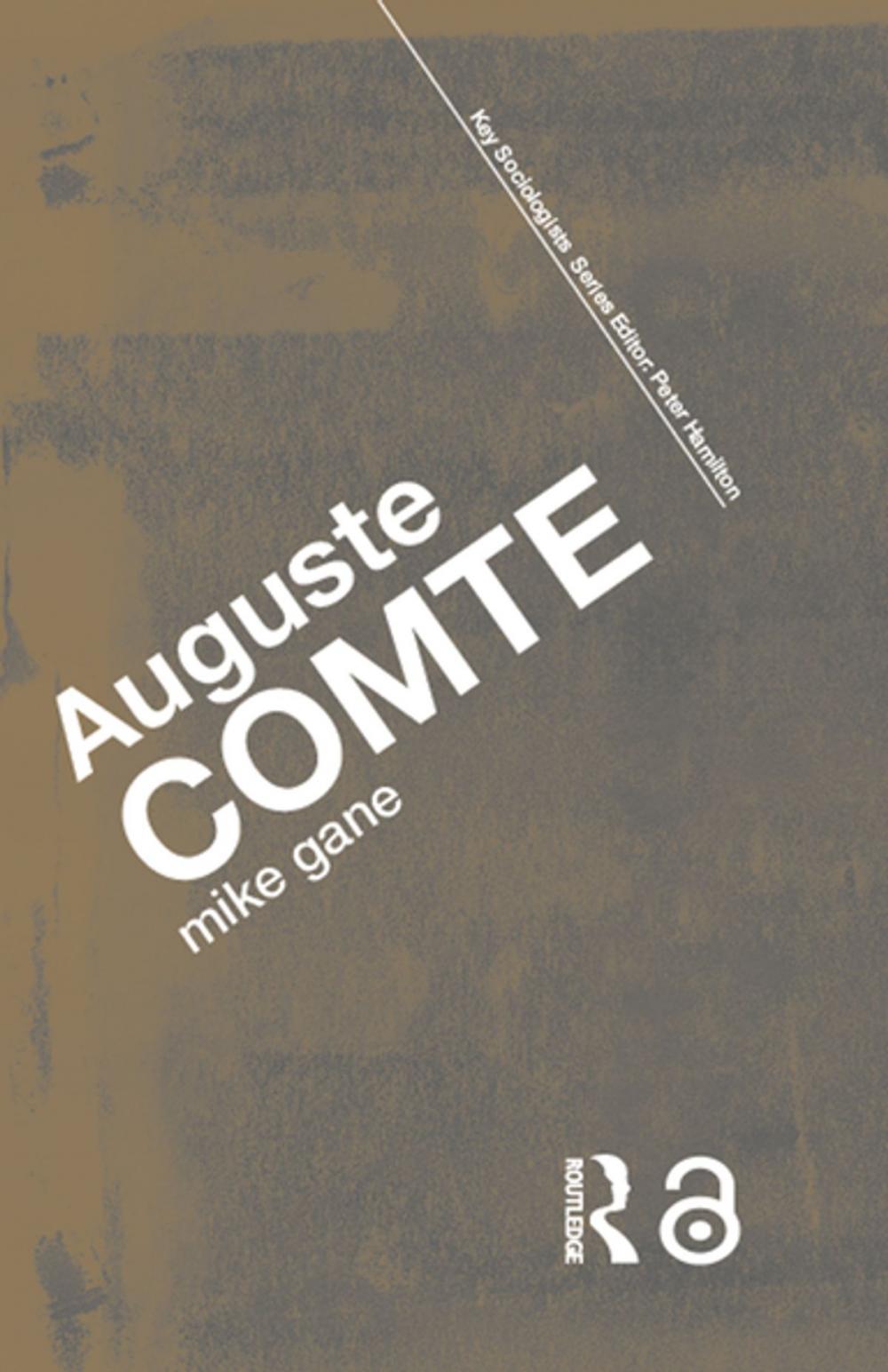 Big bigCover of Auguste Comte