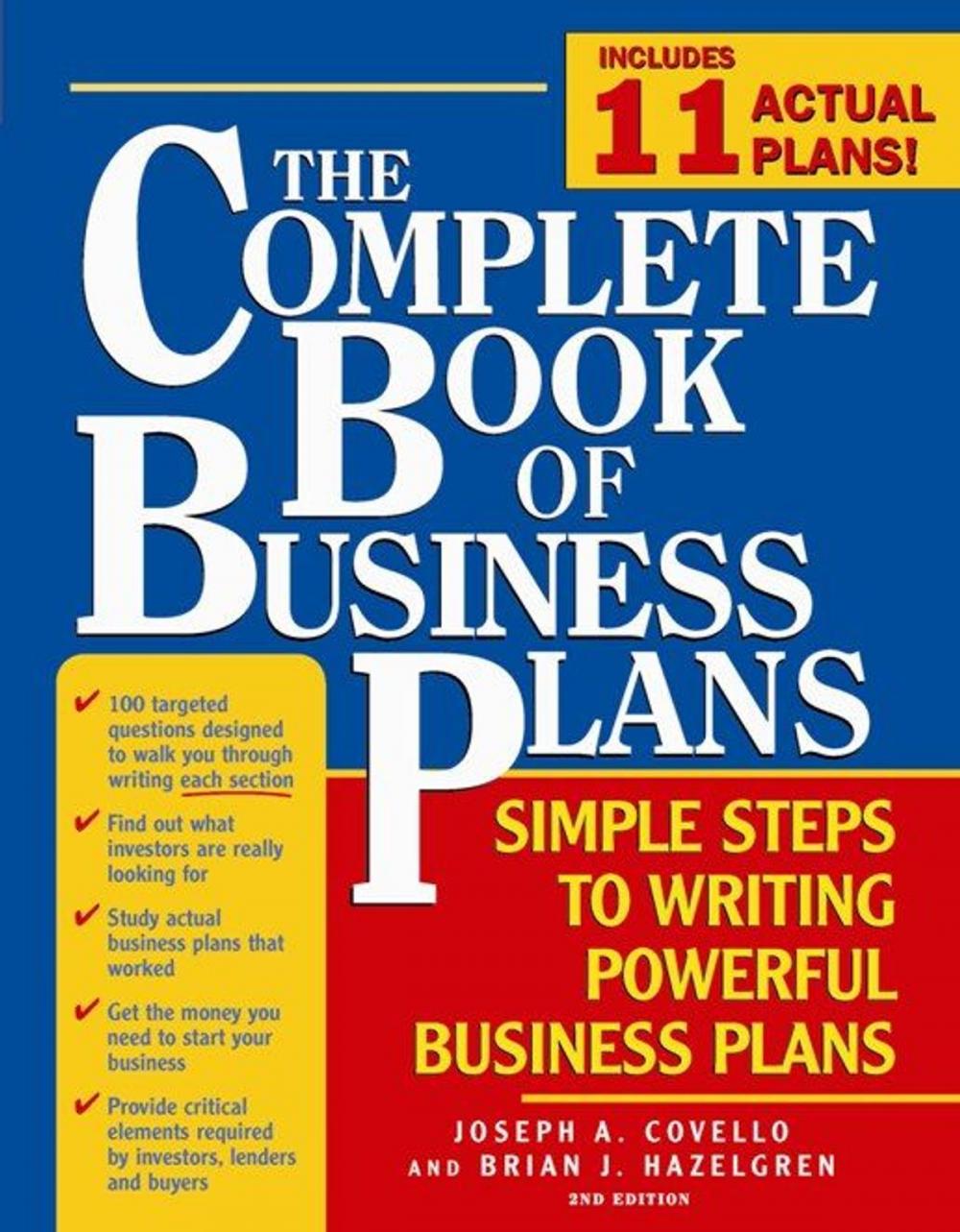 Big bigCover of Complete Book of Business Plans: Simple Steps to Writing Powerful Business Plans