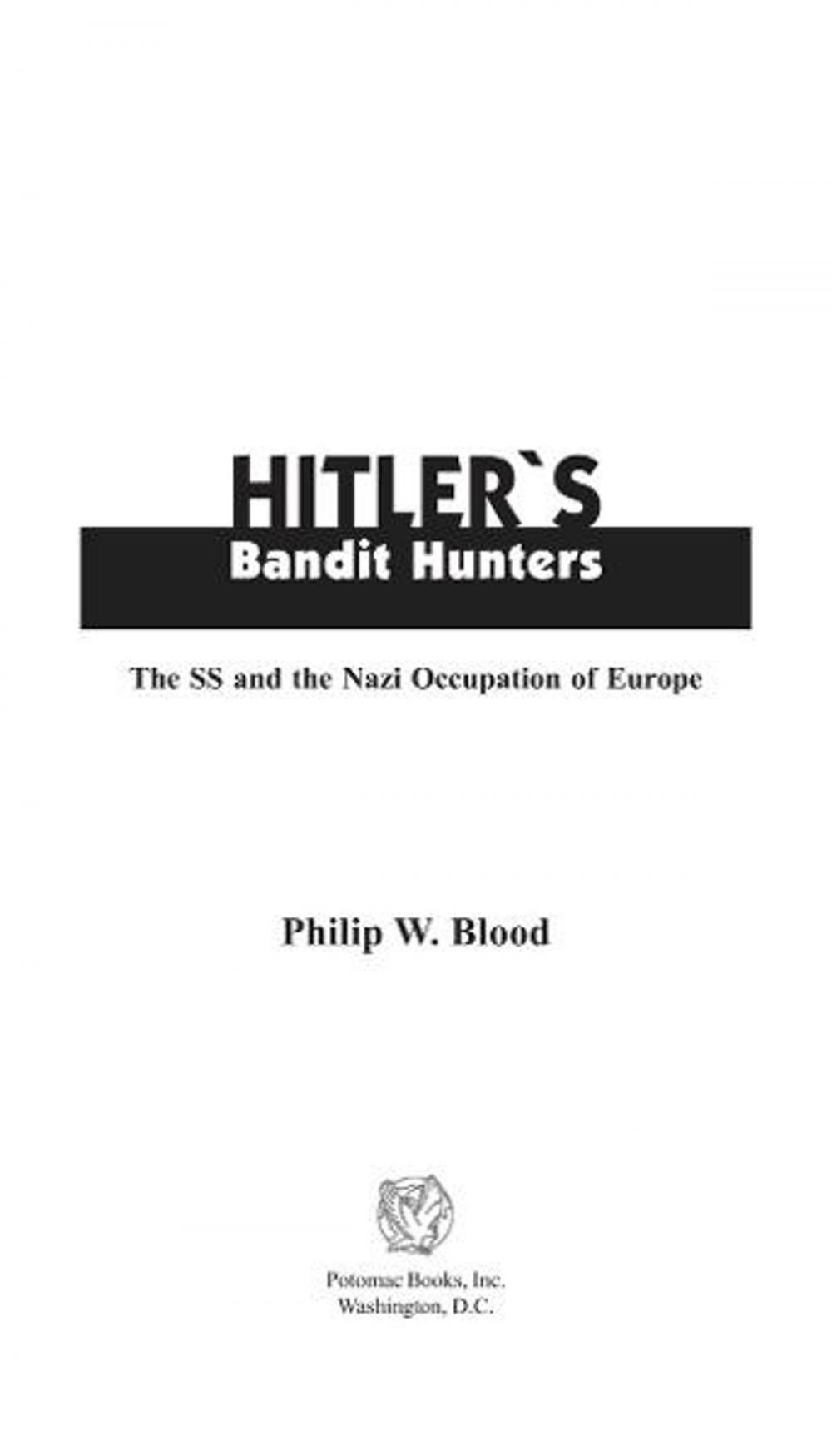 Big bigCover of Hitler's Bandit Hunters
