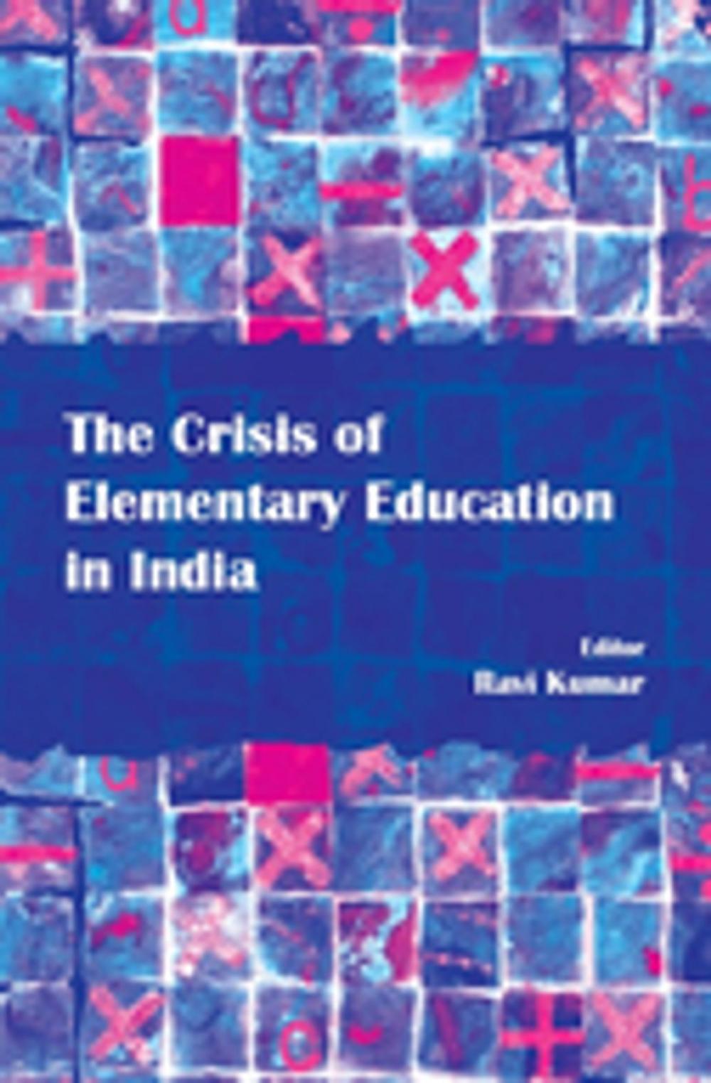 Big bigCover of The Crisis of Elementary Education in India