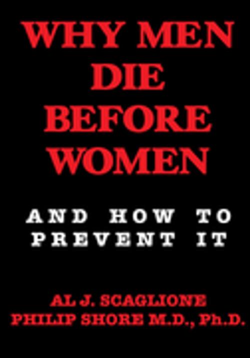 Cover of the book Why Men Die Before Women and How to Prevent It by Philip Shore M.D. Ph.D., Al J. Scaglione, Xlibris US