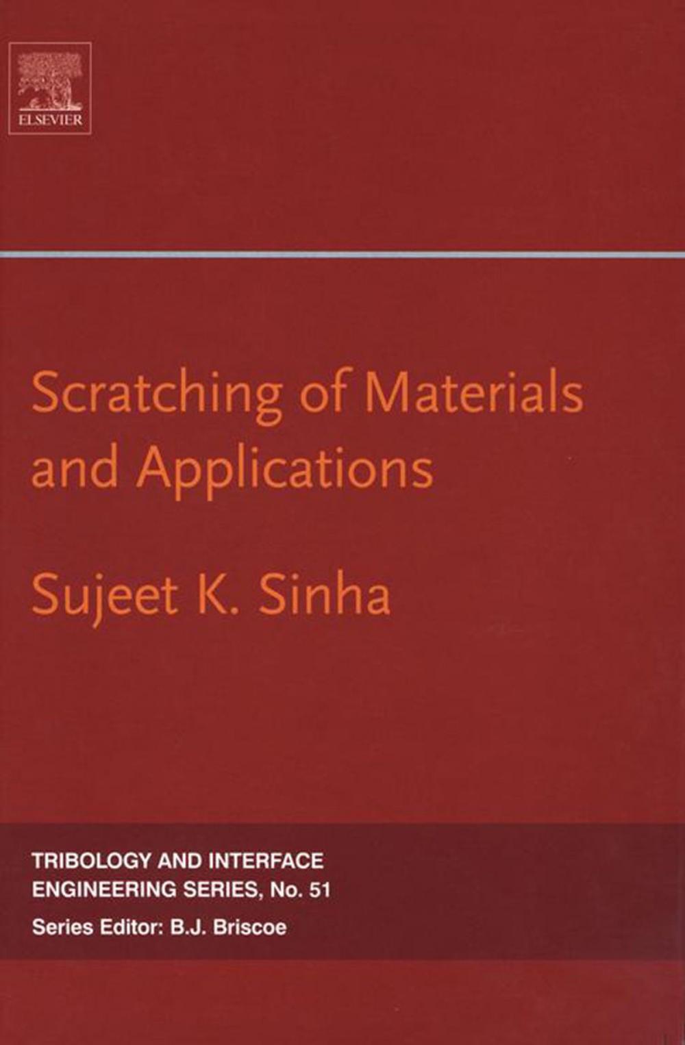 Big bigCover of Scratching of Materials and Applications