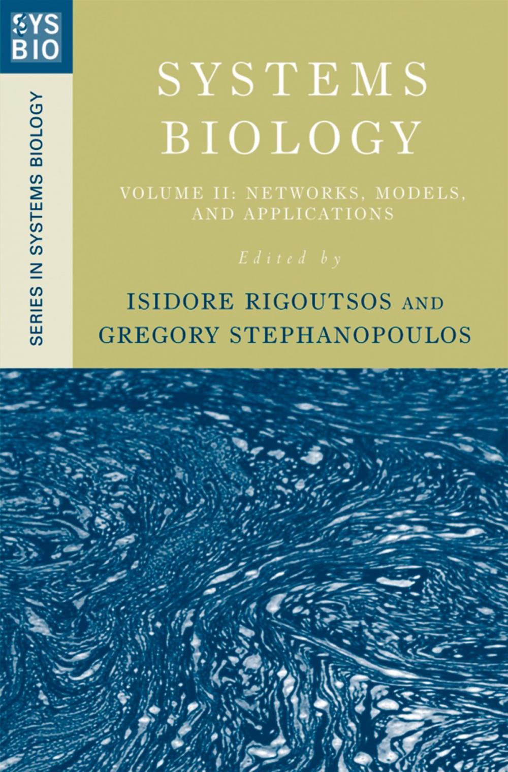 Big bigCover of Systems Biology