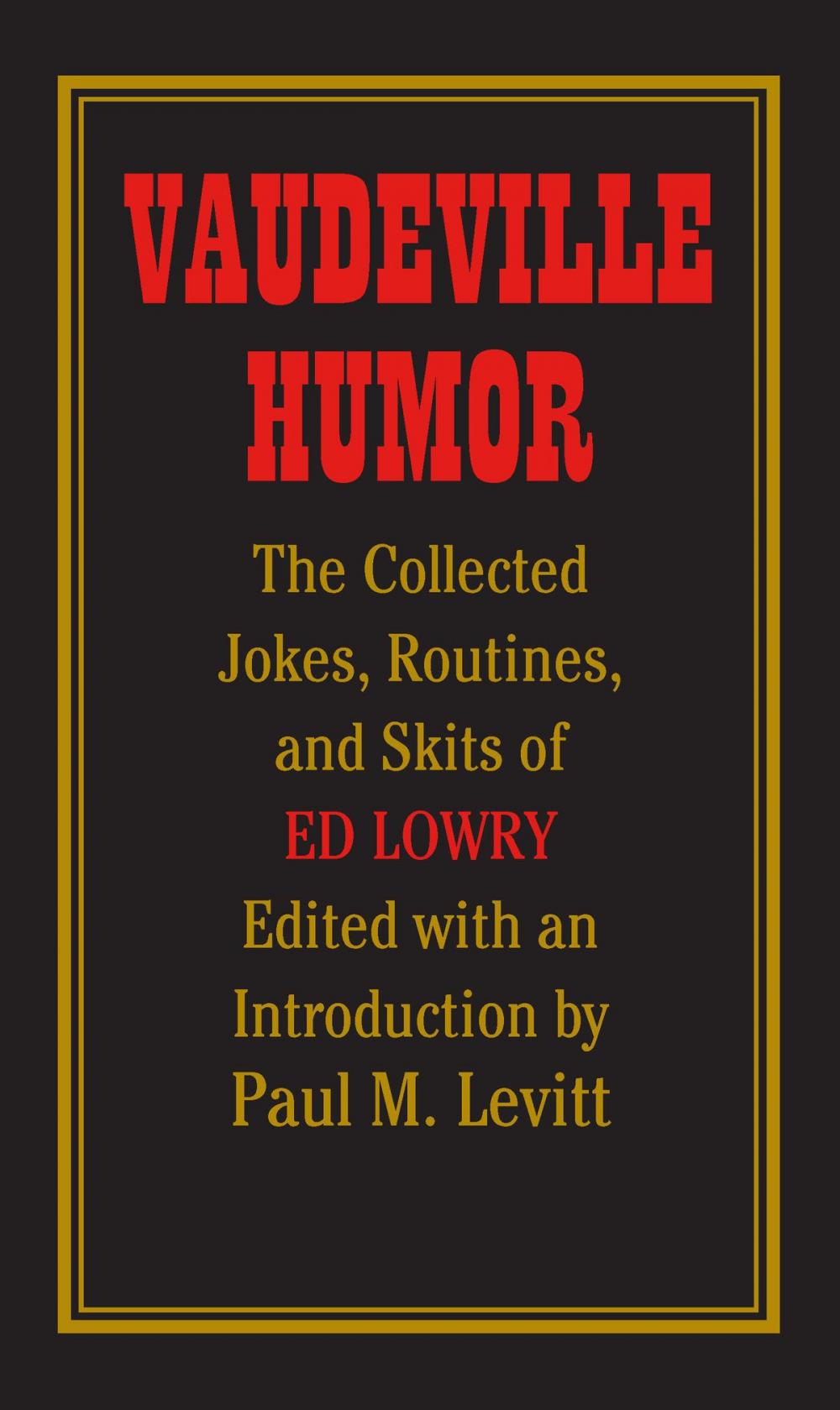 Big bigCover of Vaudeville Humor