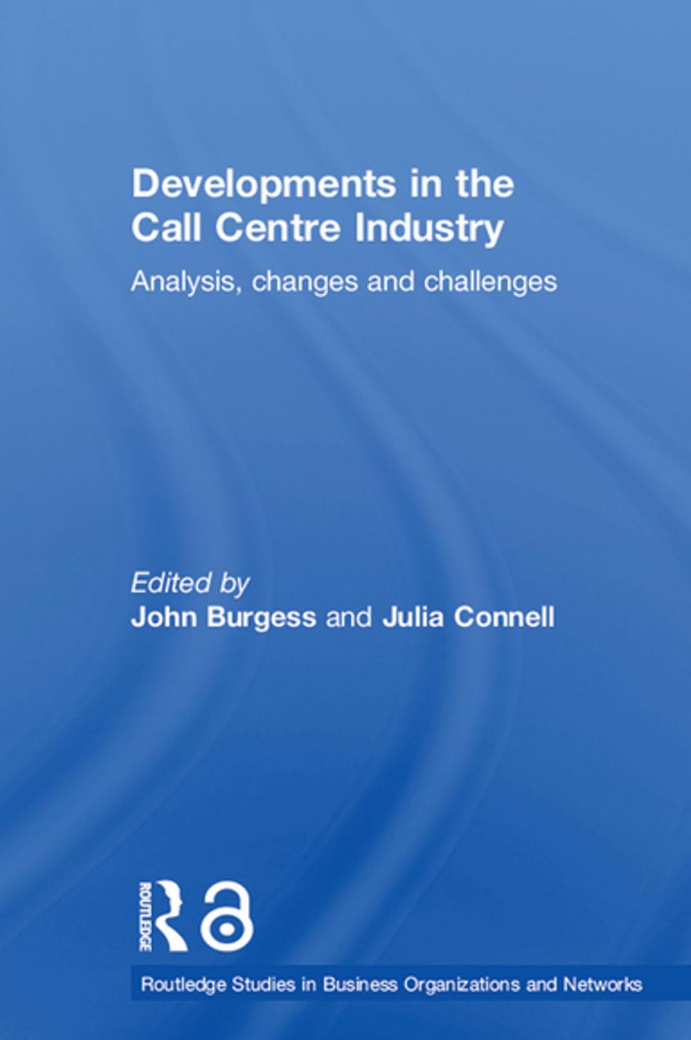 Big bigCover of Developments in the Call Centre Industry