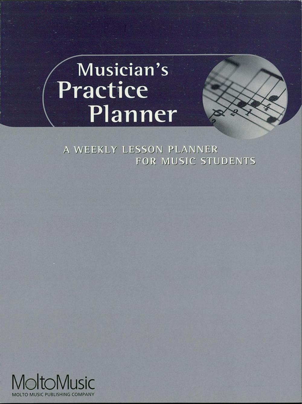 Big bigCover of Musician's Practice Planner