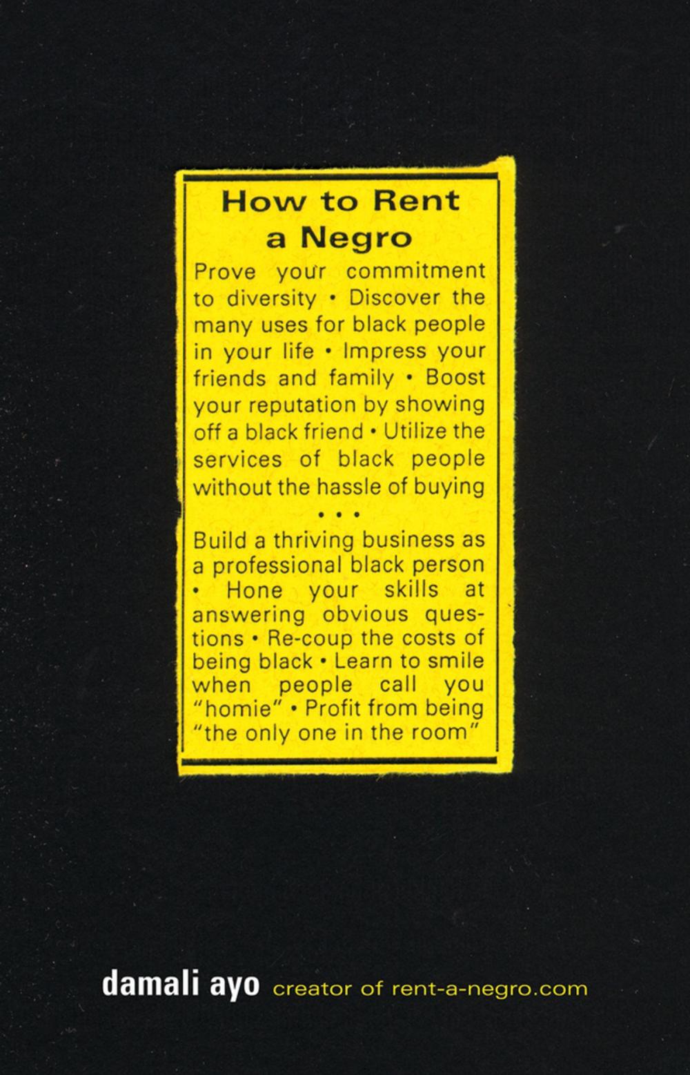 Big bigCover of How to Rent a Negro