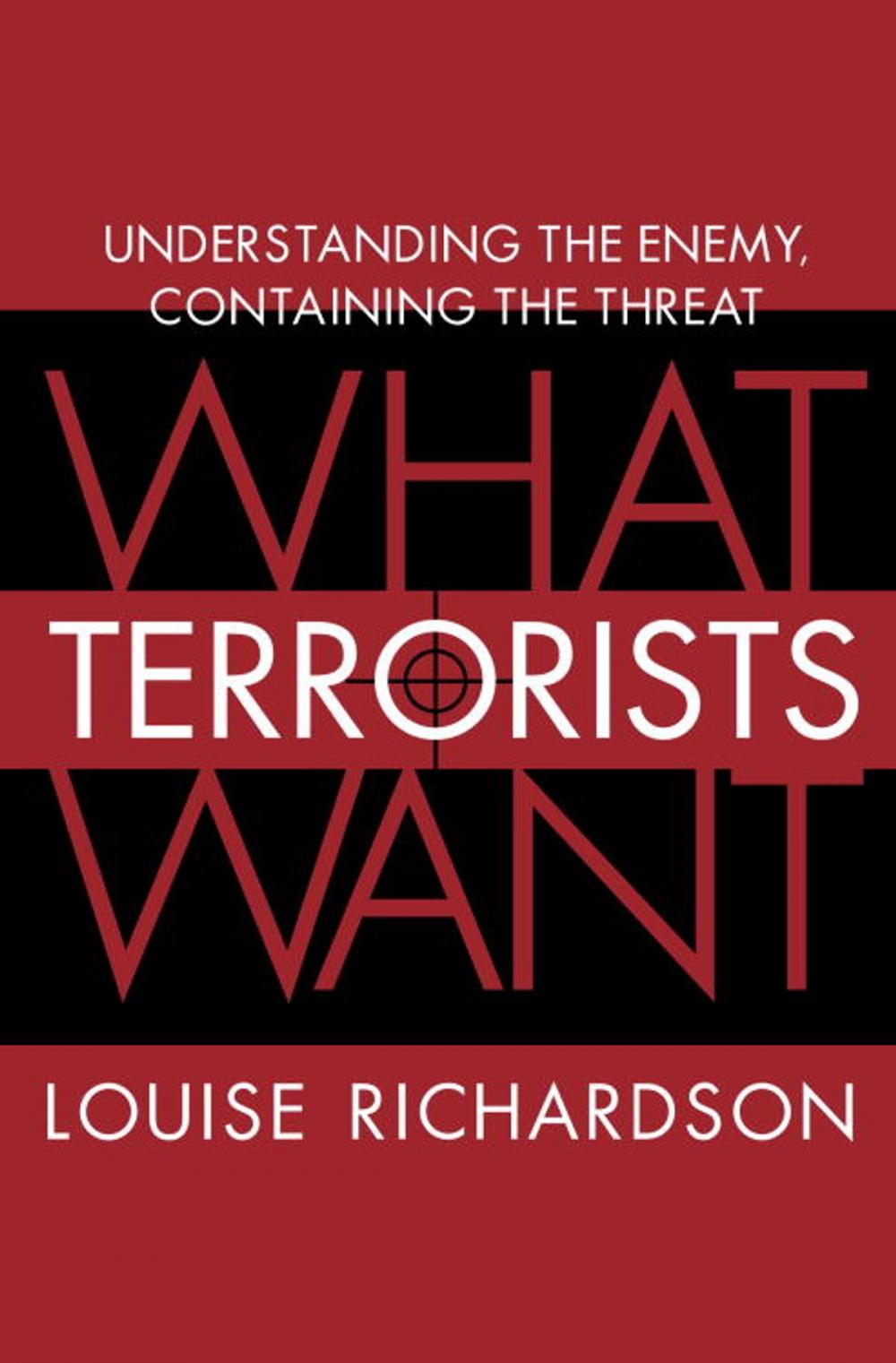Big bigCover of What Terrorists Want