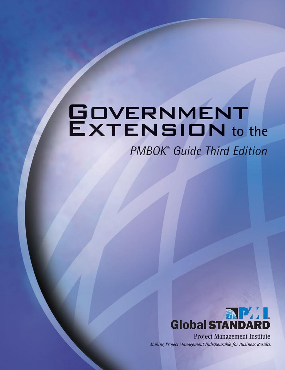 Big bigCover of Government Extension to the PMBOK® Guide Third Edition