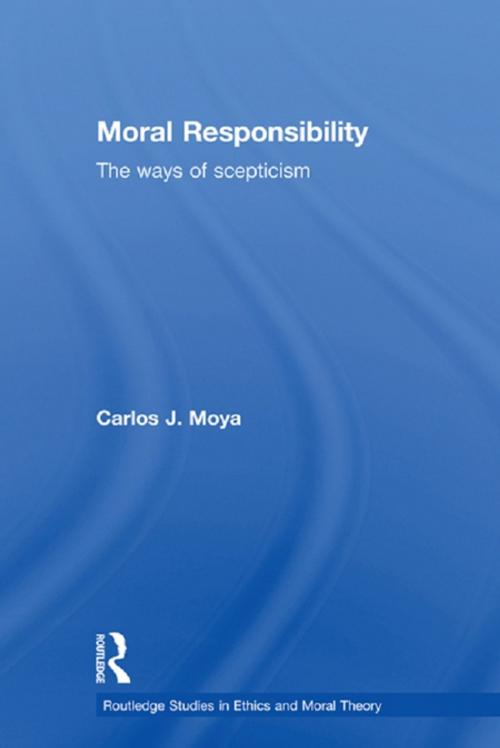 Cover of the book Moral Responsibility by Carlos Moya, Taylor and Francis