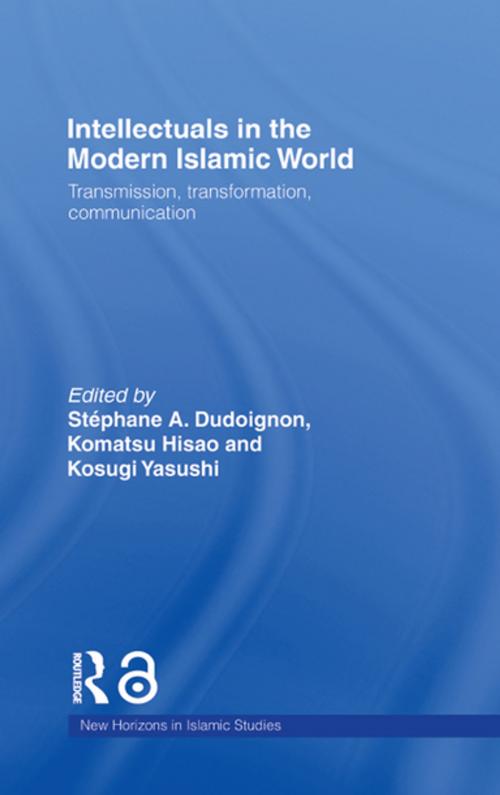 Cover of the book Intellectuals in the Modern Islamic World by , Taylor and Francis