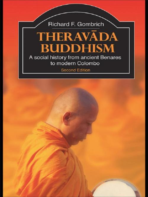 Cover of the book Theravada Buddhism by Richard F. Gombrich, Taylor and Francis