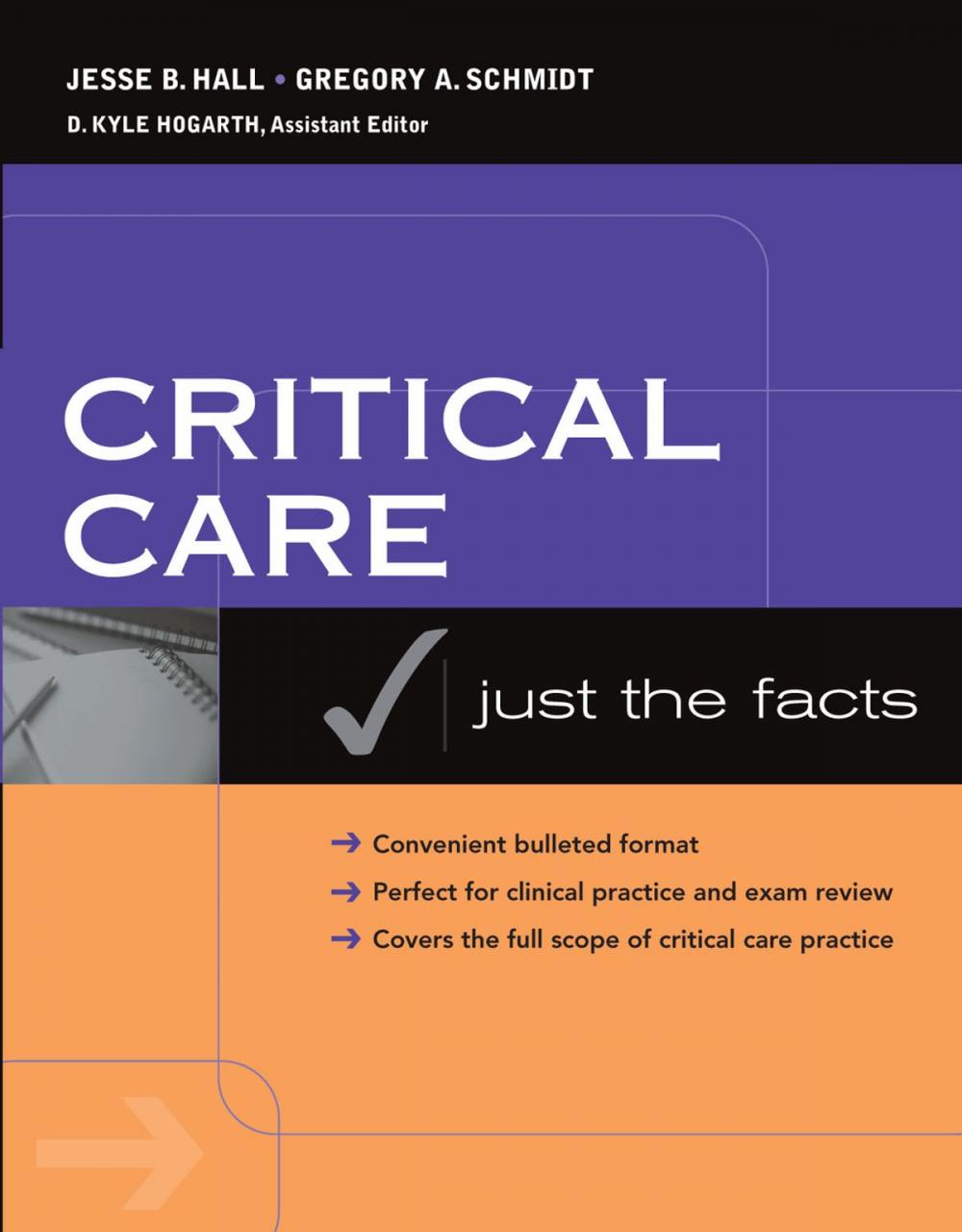 Big bigCover of Critical Care: Just the Facts