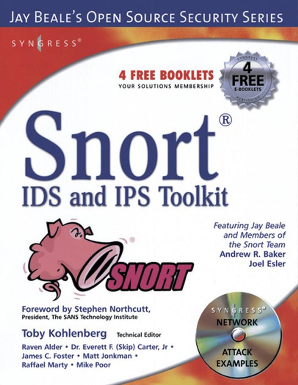 Big bigCover of Snort Intrusion Detection and Prevention Toolkit