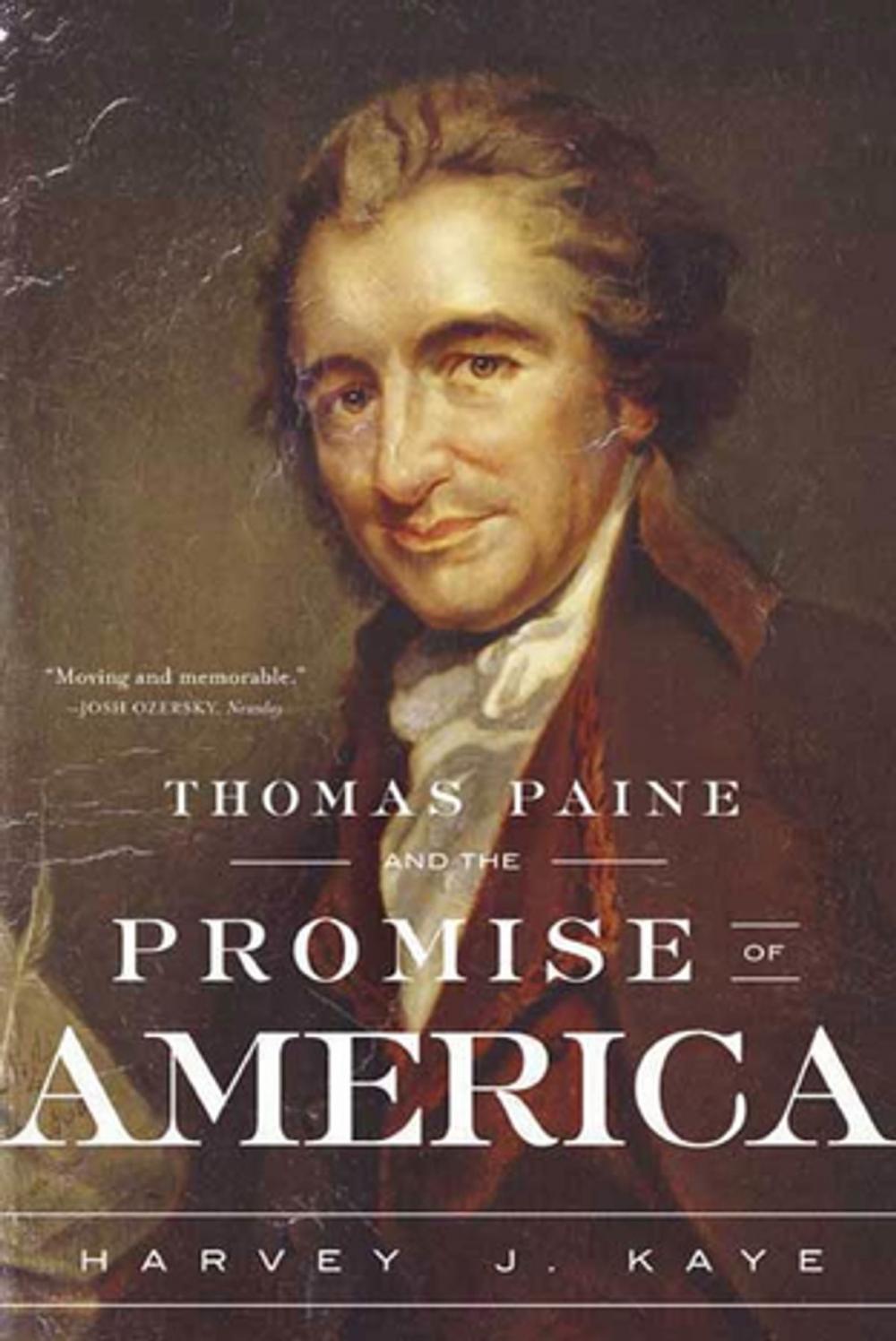 Big bigCover of Thomas Paine and the Promise of America