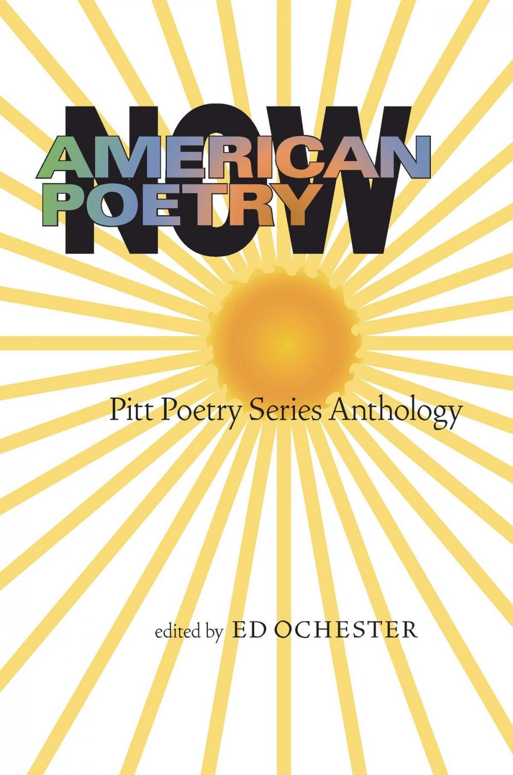 Big bigCover of American Poetry Now