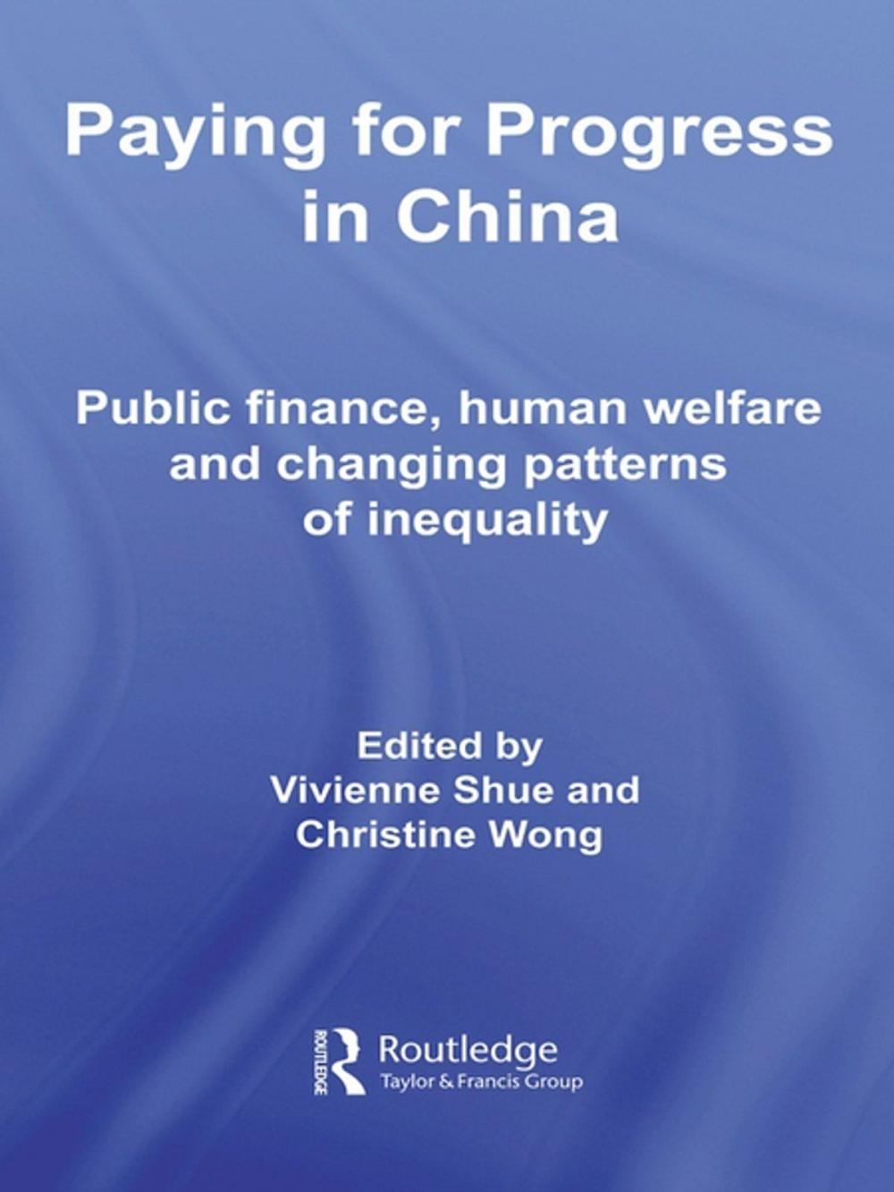 Big bigCover of Paying for Progress in China