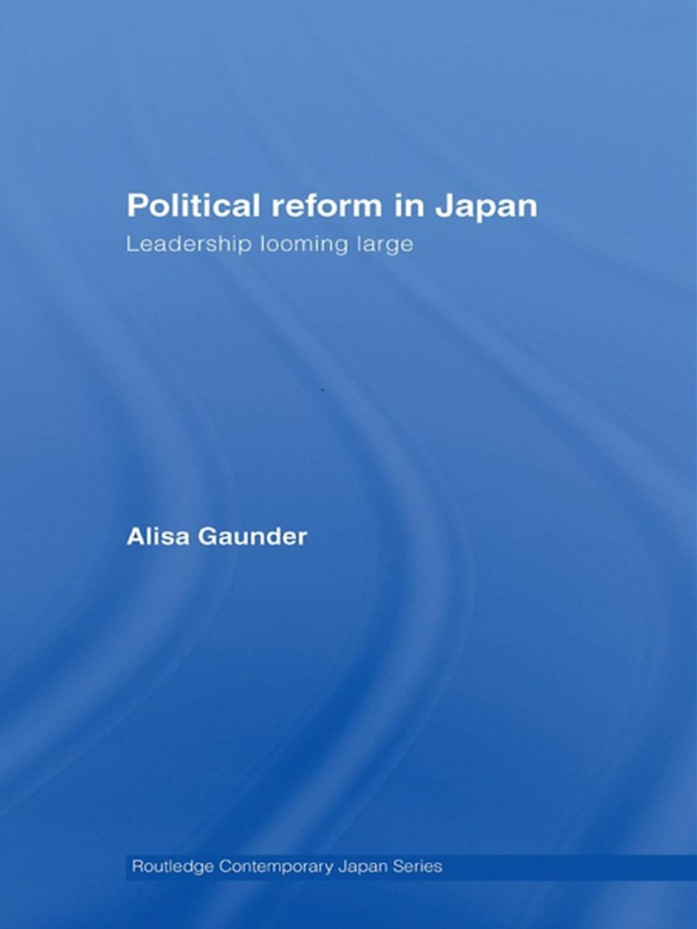 Big bigCover of Political Reform in Japan