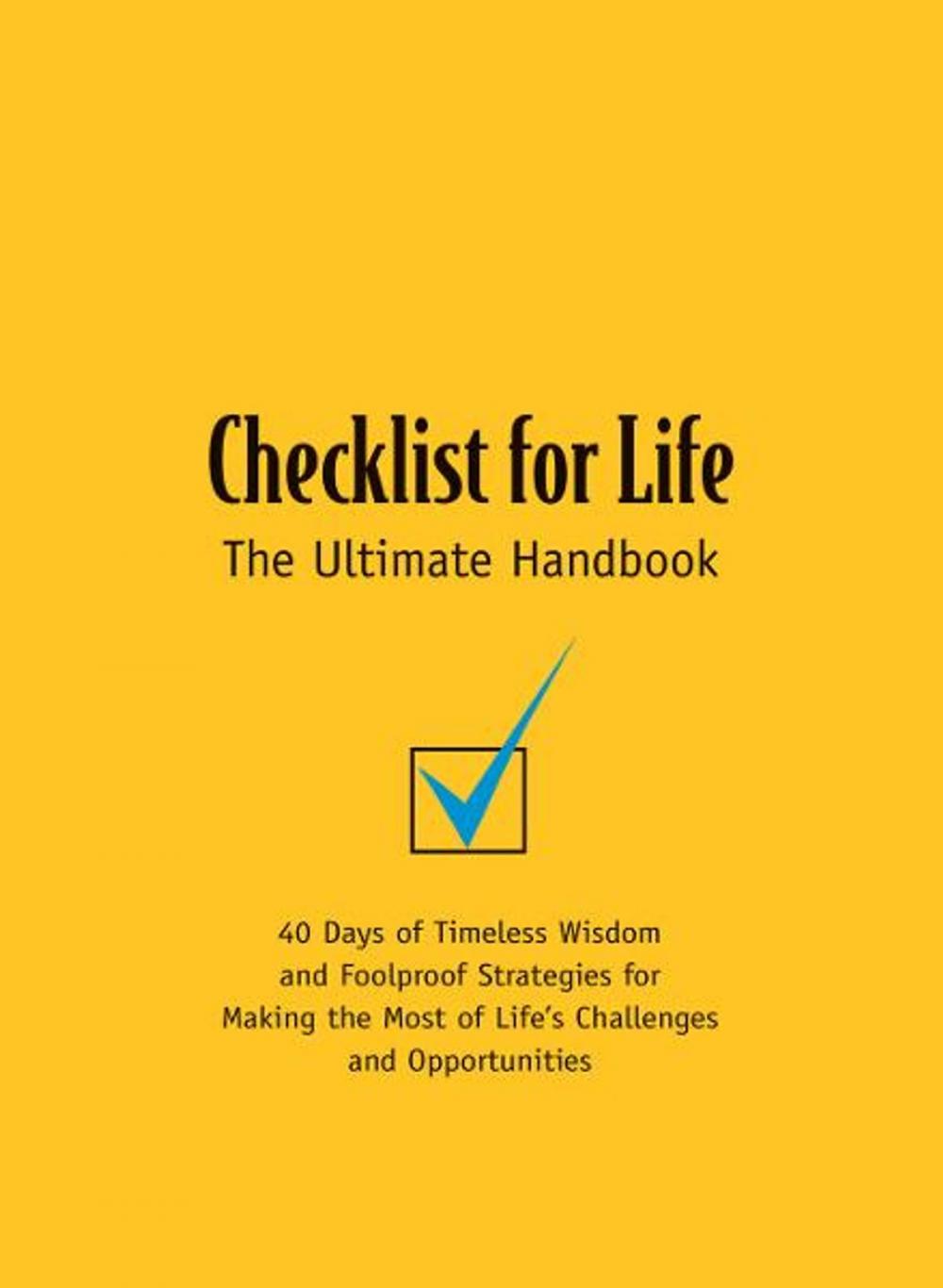 Big bigCover of Checklist for Life