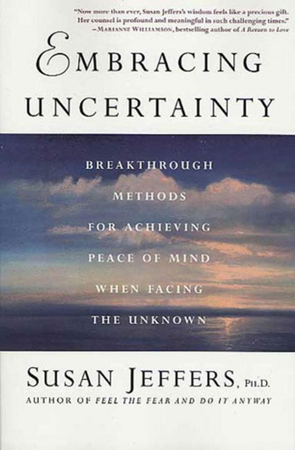 Big bigCover of Embracing Uncertainty