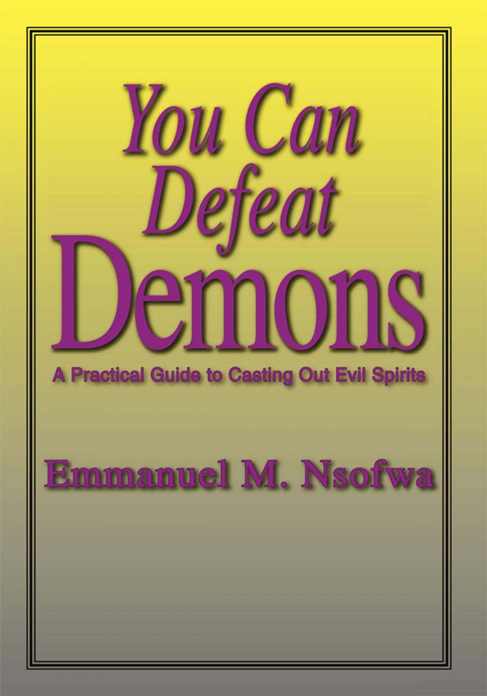 Big bigCover of You Can Defeat Demons