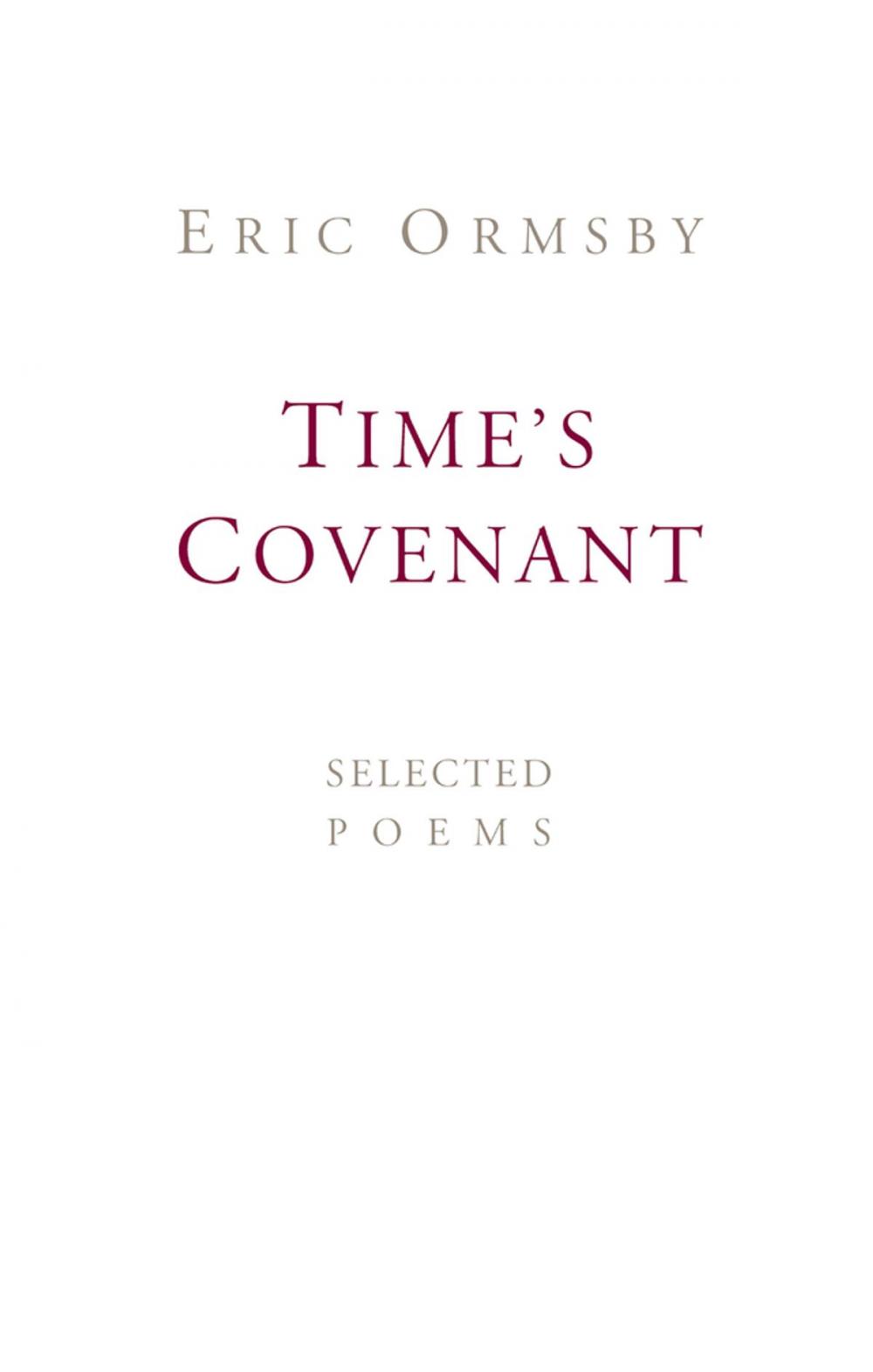 Big bigCover of Time's Covenant