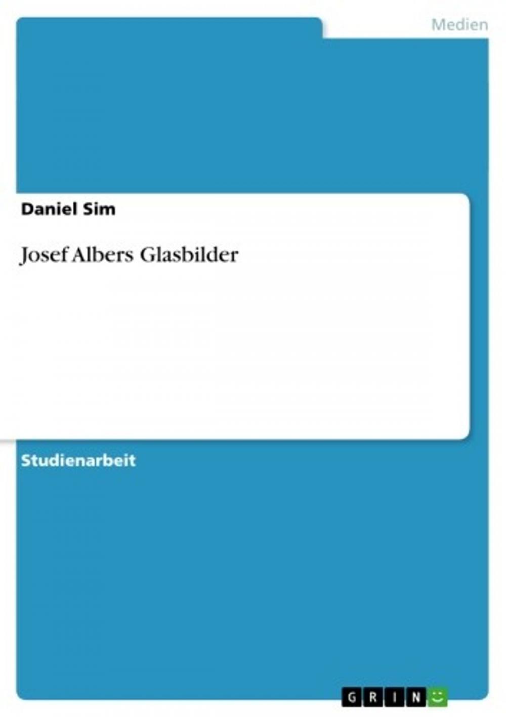 Big bigCover of Josef Albers Glasbilder