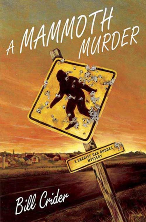 Cover of the book A Mammoth Murder by Bill Crider, St. Martin's Press