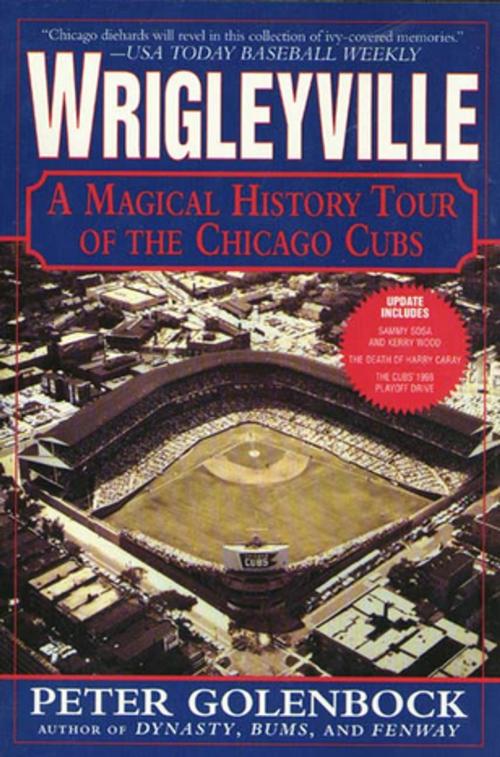 Cover of the book Wrigleyville by Peter Golenbock, St. Martin's Press