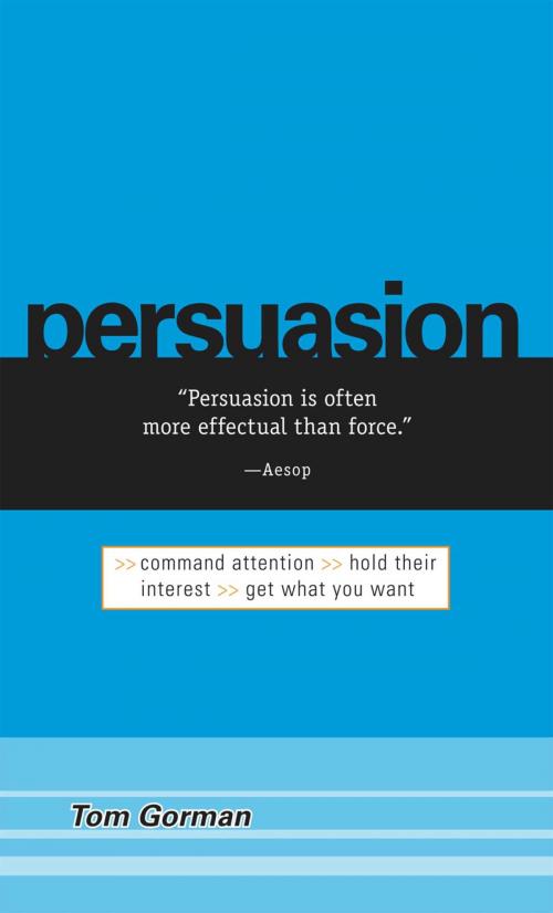 Cover of the book Persuasion by Tom Gorman, Adams Media