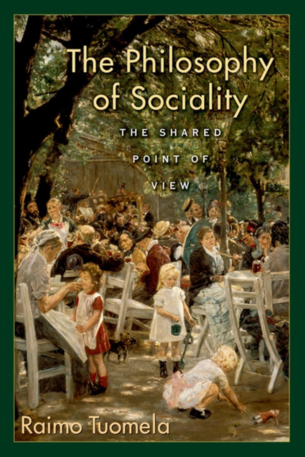 Big bigCover of The Philosophy of Sociality