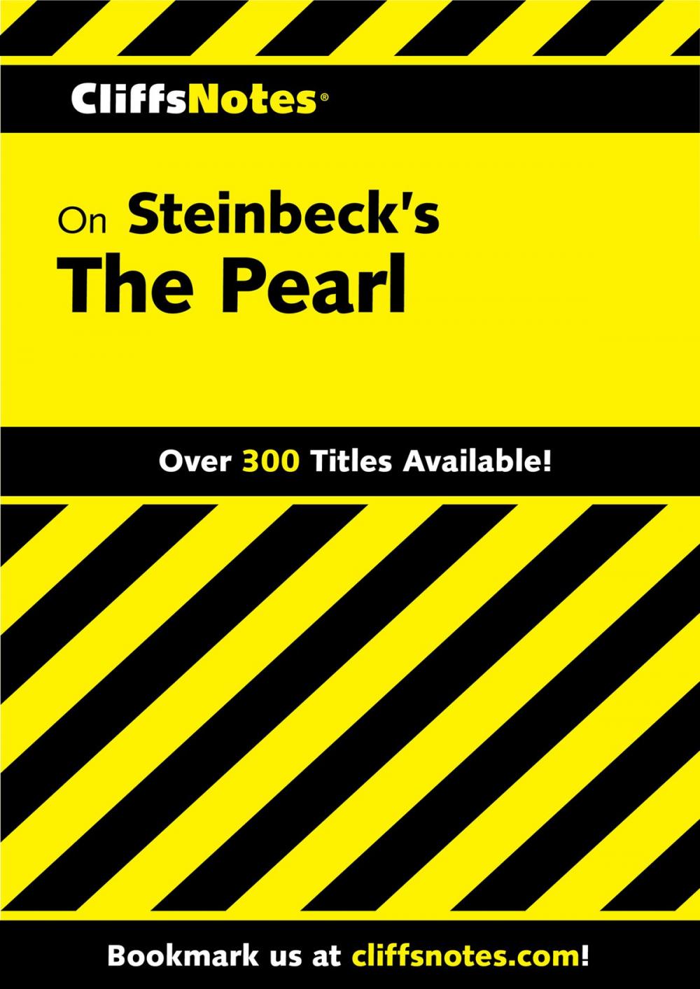 Big bigCover of CliffsNotes on Steinbeck's The Pearl