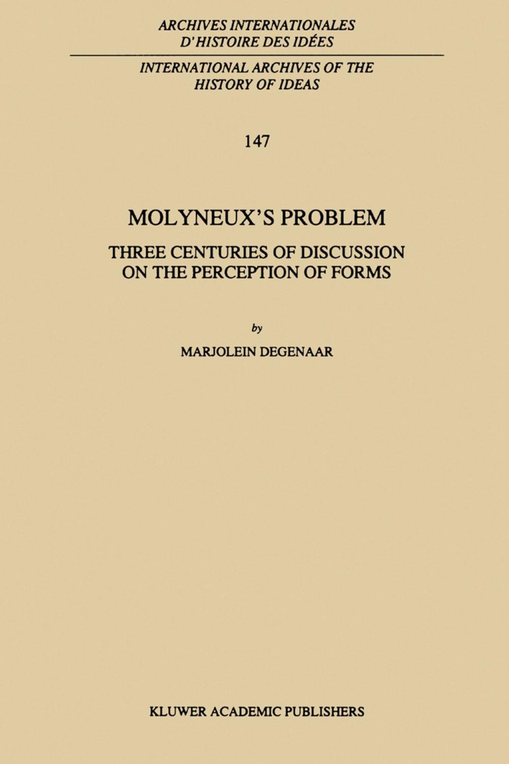 Big bigCover of Molyneux’s Problem