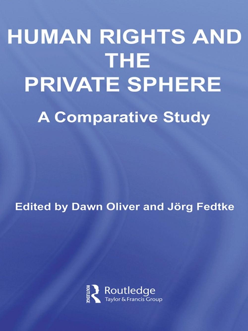 Big bigCover of Human Rights and the Private Sphere vol 1