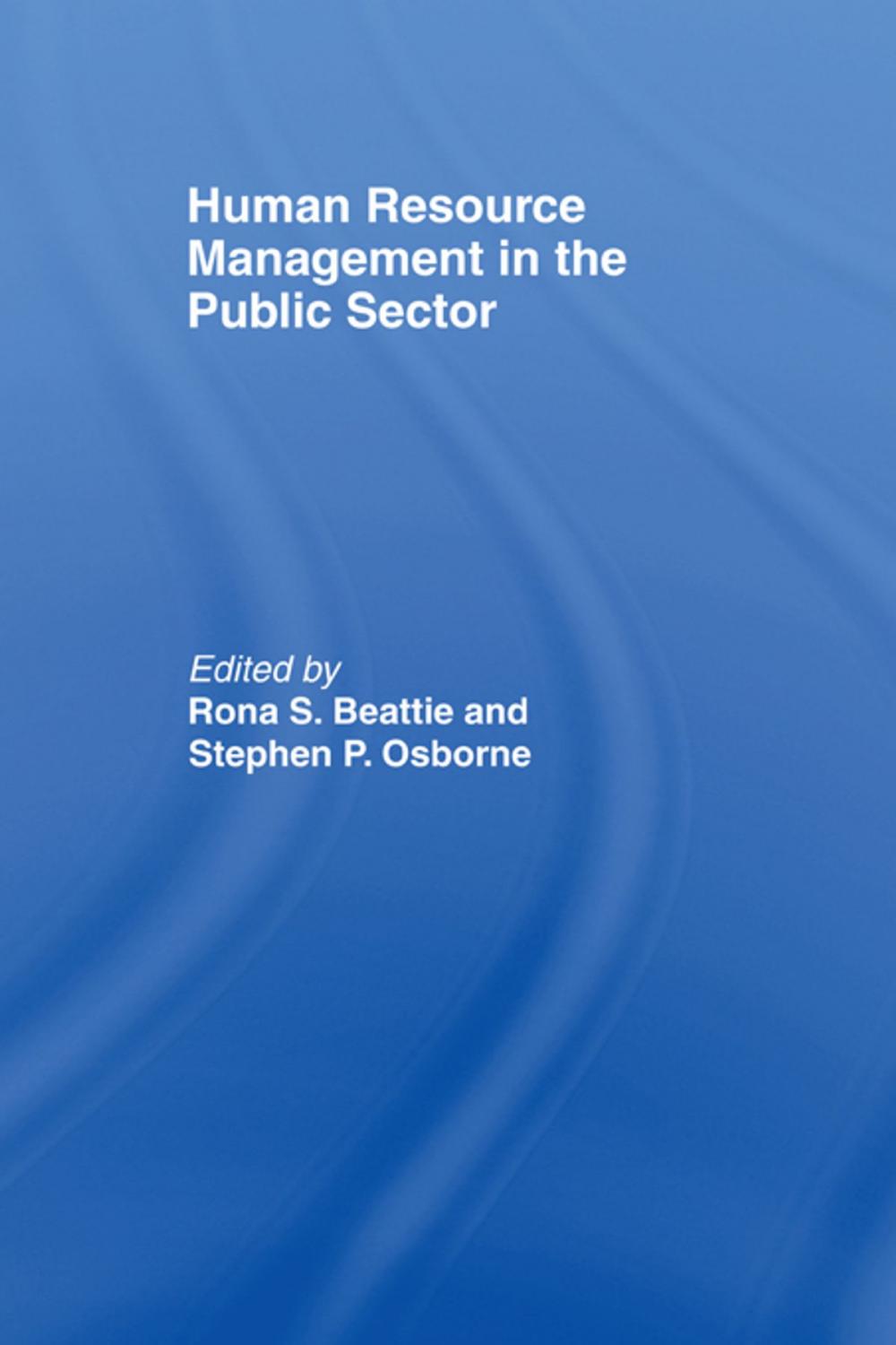 Big bigCover of Human Resource Management in the Public Sector